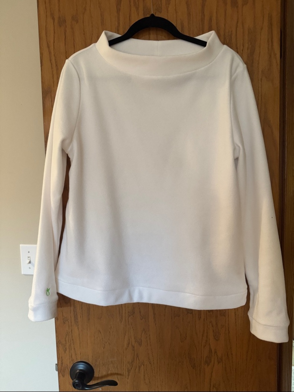 Dudley Stephens Cream Long-Sleeve Tunic Top